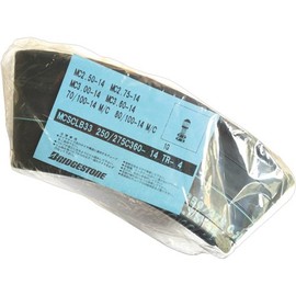 BRIDGESTONE MCSC6437 Motorcycle Tire Tube 250:275:300-14 Valve Shape: TR4S Rim Diameter: 14 inch for Motorcycle