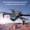 Remote Control Drone with Camera 4K Dual Camera 3-Sided Obstacle