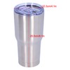 2‑Layer 30oz Vacuum Cup with Lid Reusable Stainless Steel Insulation