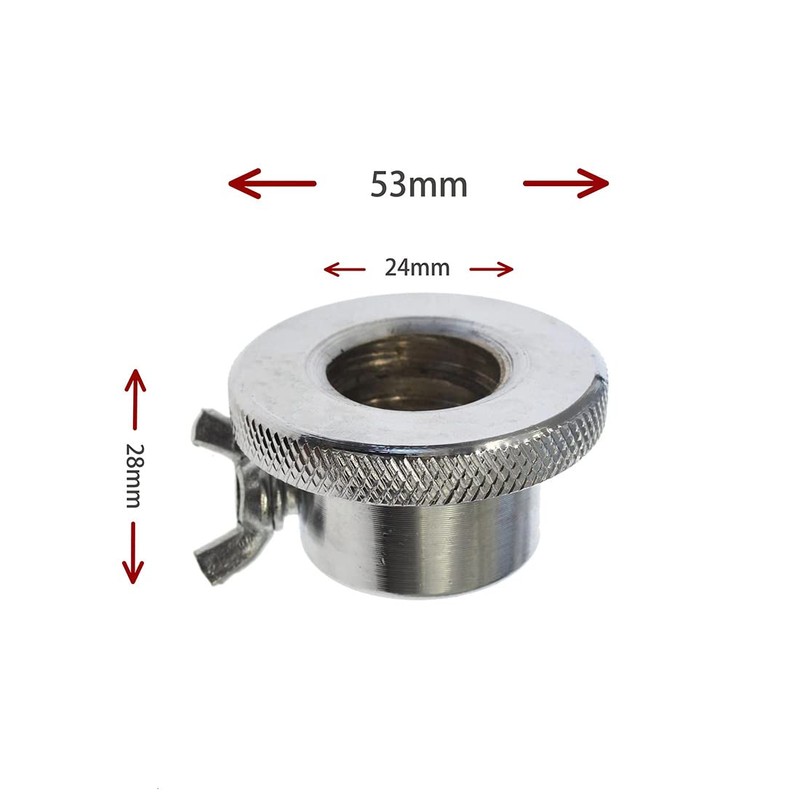Generisch Barbell Dumbell Clips, Cast Iron, 20-23mm, 205g each