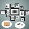 100PCS Metal Picture Frame Turn Buttons with Screws,Durable Picture Frame