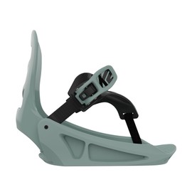 K2 Lil Kat Youth Snowboard Bindings, Jade, XS