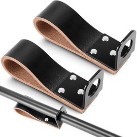 Yaocom 2 Pack Sleeve Bar Holders Original Handcrafted Durable Spud Wrench Holder #3004, Tunnel Loops Accommodate Belt 3" in Width, Ironworker Tool Fit All Connecting Rod with Proper Locking Collar