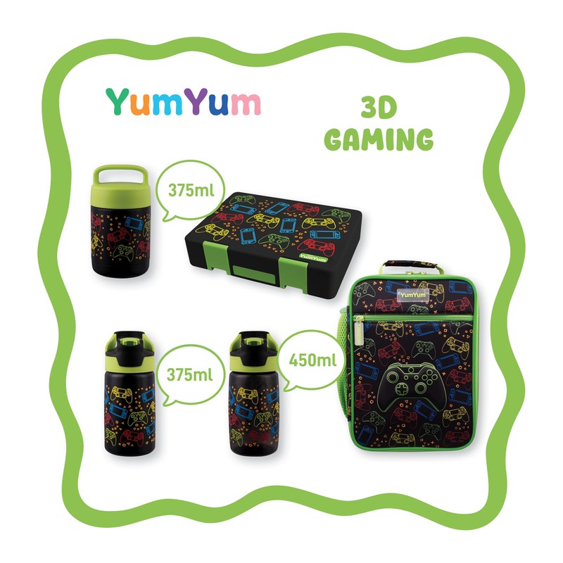 Avanti YumYum Kids Insulated Food Jar, 375 ml, Gaming