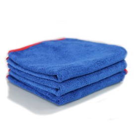 Chemical Guys (MIC_997_3) 60.96 cm x 40.64 cm Fluffer Miracle Supra toalla de microfibra, (Paquete de 3), Azul, Paquete de 3