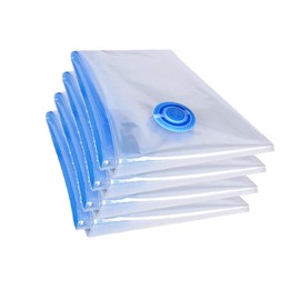 teprovo XXL Vacuum Storage Bag Sets Clothes Storage Dress Bag Vacuum Bag Storage Tested Quality - 4 Bed Set
