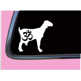 Goat Yoga Aum sticker decal TP 788 pose mat hot om