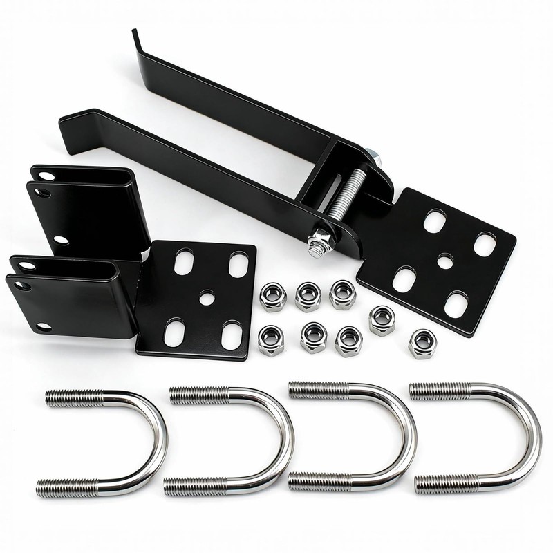 Heavy Duty Double Gate Latch for 1-3/8" Frame, Farm Gate