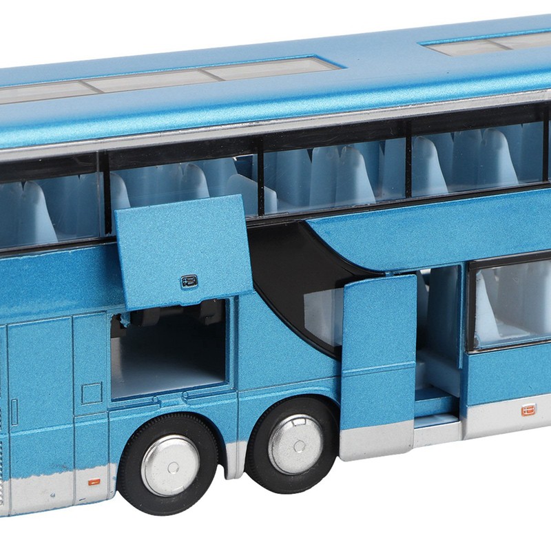 Electric 1:32 Alloy Doubledecker Bus Model Toy with Light Music