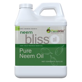 Neem Bliss (64 Fl Oz) - Pure Neem Oil Concentrate - 100% Cold Pressed Neem Oil - All-Natural Neem Oil Concentrate - Pure Neem Oil Extract - Unrefined Neem Oil for Hair - Neem Seed Oil Concentrate