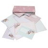 Depesche 13616 TOPModel Viva Violet - Briefpapier Set in Mappe,