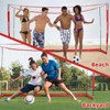 Bearwill Soccer Goal, 12X6FT Soccer Net Easy Setup, Portable Soccer