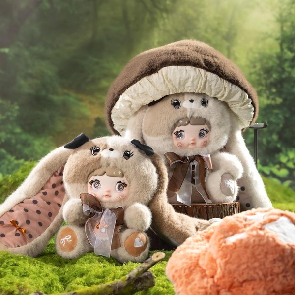 [400% Size] Nommi Plush Blind Box – Mushroom Hat Series
