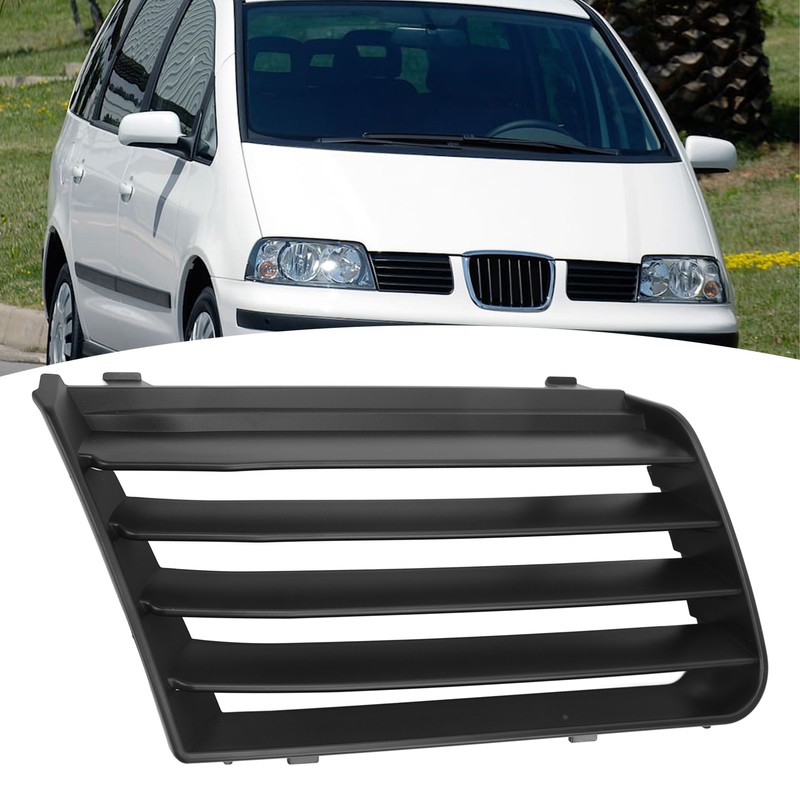Front Bumper Upper Grill Right 7M785365401C Replacement for Seat Alhambra