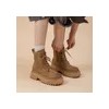 Botas Martin Retro Con Suela Gruesa A Media Pantorrilla Para