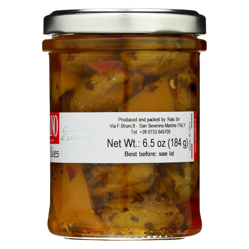 Castellino Grilled Olives, 6.5 OZ