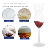 2Pcs Body Shaped Cocktail Glass Set, 6.09oz Clear Hand Blown