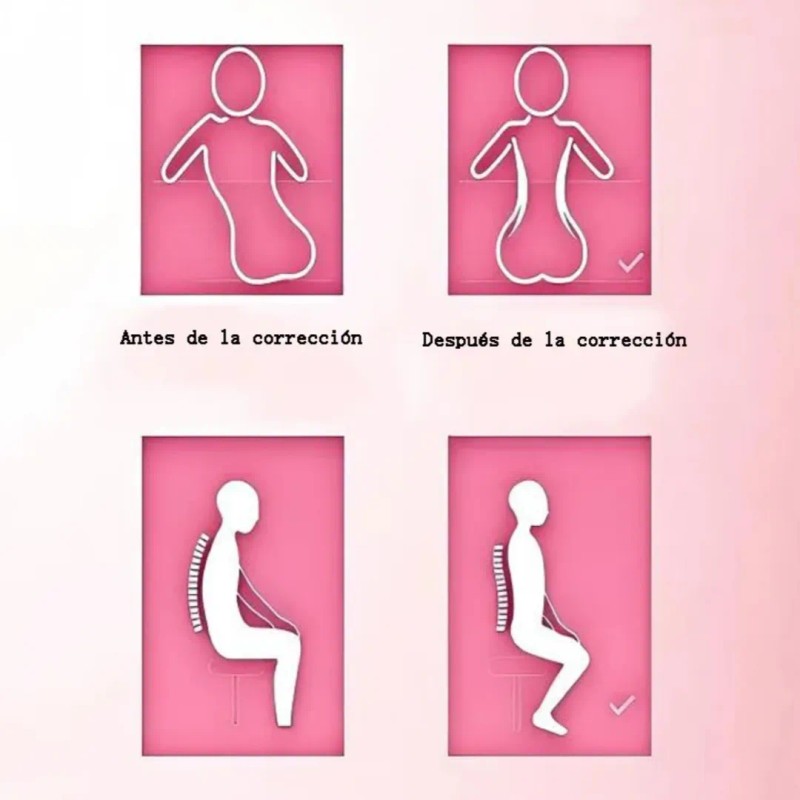 Corrector De Postura Para Niños Jorobados Faja Ajustable