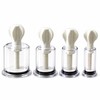 4-Piece Manual Vacuum Suction Cup Set for Body Massage –