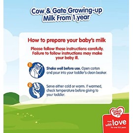 Cow and Gate 3 Growing Up Milk, 200ml