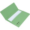 Officely Foolscap Document Wallets 285gsm - Green (Pack of 5)