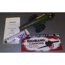 Big-Bang Cannons Military Green Cannon - Toy Cannon Does Not Fire Projectiles