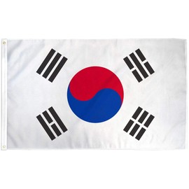 3x5 South Korea Flag Korean Banner Country Indoor Outdoor Pennant New Huge