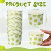 50 Pcs Tennis Party Decoration 9 oz Tennis Paper Cups