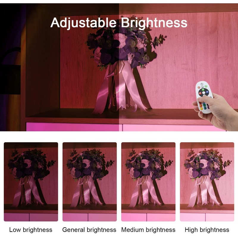 UanTii Tuya Smart Sunset Lamp Wireless Bluetooth Sunset Projector RGB