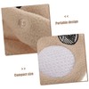 KICHOUSE Double-Sided Plush Golf Ball Pouch Compact Golf Tee Holder