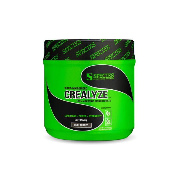 Species Nutrition Species Nutrition Crealyze Creatine Powder, 100% Creatine Monohydrate