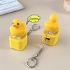 Duck Quacking Keychain & Cat Meowing Keychain, Funny Quacking Duck