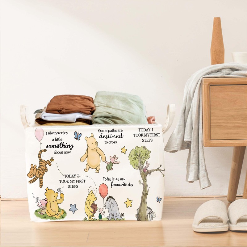Winnie Storage Basket, The Pooh Nursery Baby Stuff, Winnie Nursery