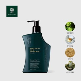 Banyan Tree (Luxury Cosmetics) Bergamot & Spearmint Shower Gel 300ml / 반얀트리(명품화장품) 베르가못 앤 스피아민트 샤워젤 300ml