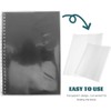 TEHAUX Fundas Transparentes Para Libros 20 Piezas Funda De Plástico