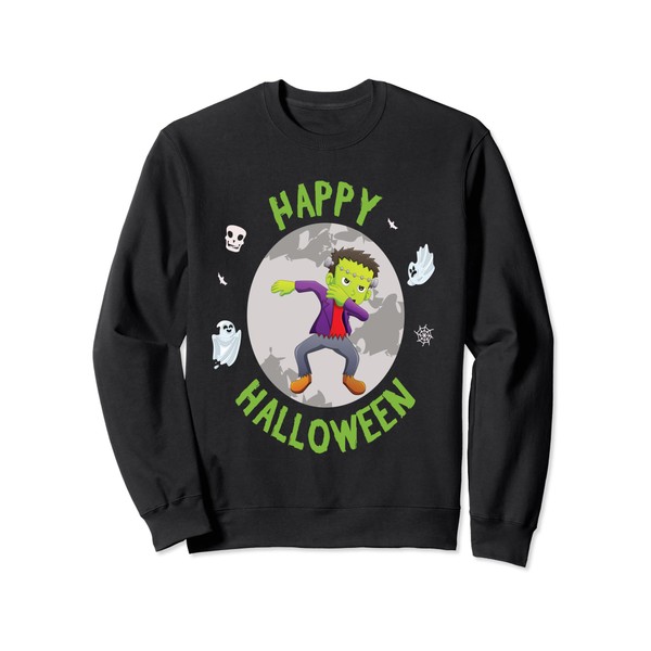 Dabbing Frankenstein Costume Funny Halloween Sweatshirt