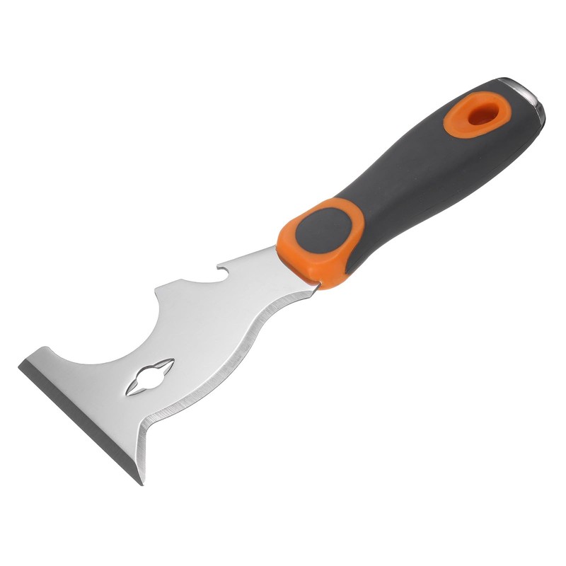 uxcell 10-In-1 Paint Scraper 3" Stainless Steel Multi-Use Putty Knife