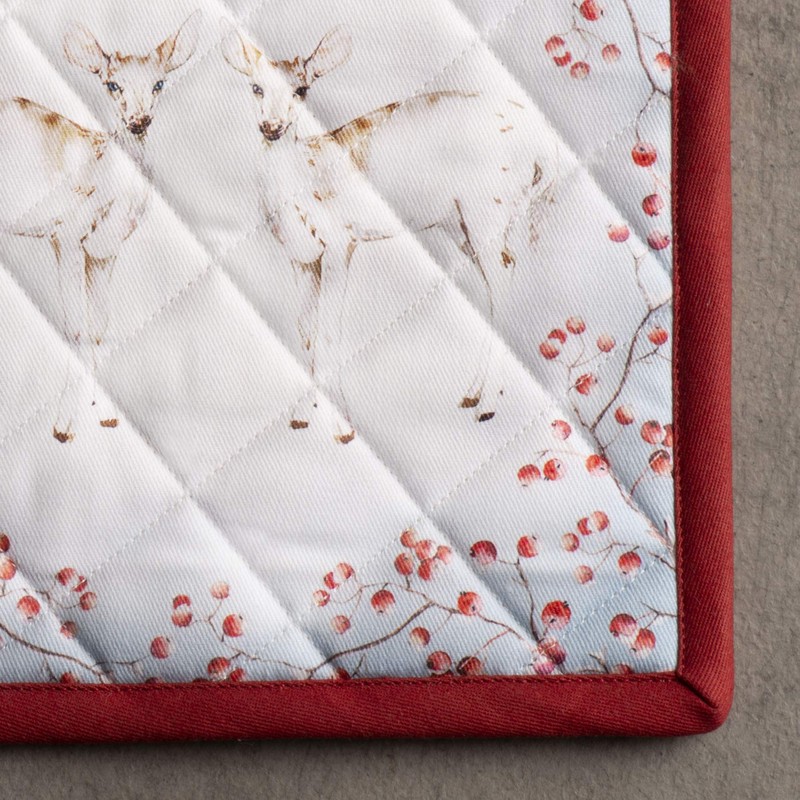 Maison d'Hermine Oven Gloves and Pot Holders Christmas Set
