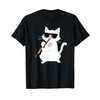 Cat Playing Clarinet T-Shirt