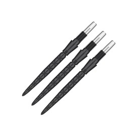 Target Darts Swiss Point Storm Diamond Dart Points (3 Pack Set of Tips) 35 mm Black SP - Change Dart Point, Professional Dart Accessories