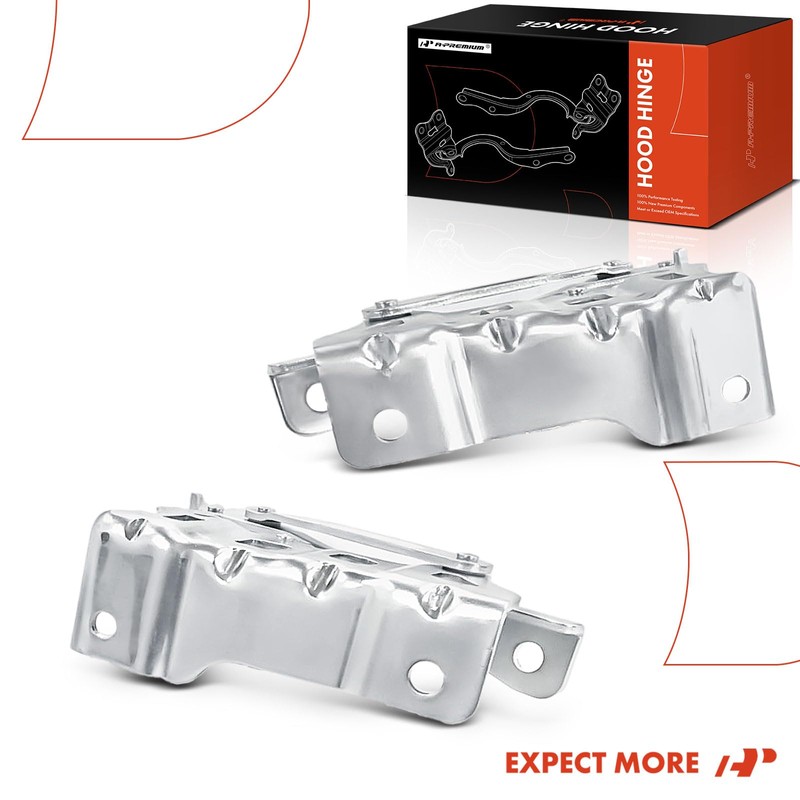 A-Premium Front Driver and Passenger Hood Hinges Compatible with Kia