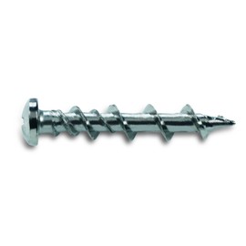 Powers Fastening Innovations 02273 Wall-Dog - 1/4-Inch by 1-1/2-Inch White Pan Head Light Duty Anchor, 100 Per Box