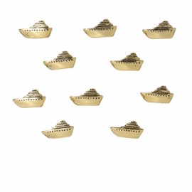 Cruise Ship Map Pins - Gold Finish