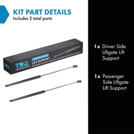 TRQ Driver & Passenger Side Liftgate Lift Support Shock Strut Set Compatible with 2012-2016 Honda CR-V