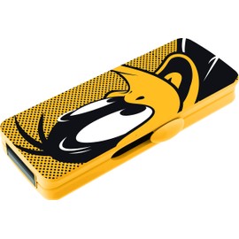 Emtec M700 Flash Drive, 16GB, Daffy Duck USB 2.0 Capless Slide-Open System
