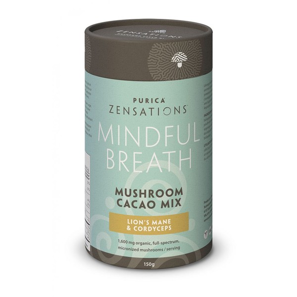 Purica Zensations Mindful Breath Mushroom Cacao Mix · 150 g