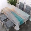 Walmsco Tablecloth Beach Waves Summer Decor For Dining Room Kitchen