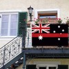 3×5 FT Red Line Australia Flag,Large Honoring Australians Firefighter National