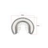 VGOL Pack of 2 64 mm Semicircle Diamond Saw Blade