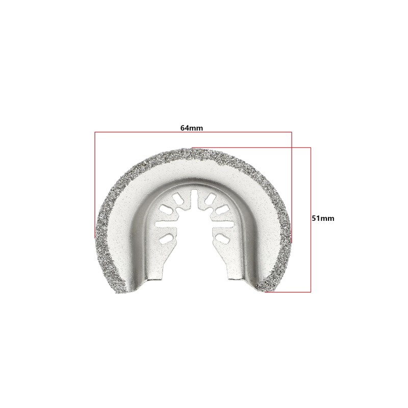 VGOL Pack of 2 64 mm Semicircle Diamond Saw Blade